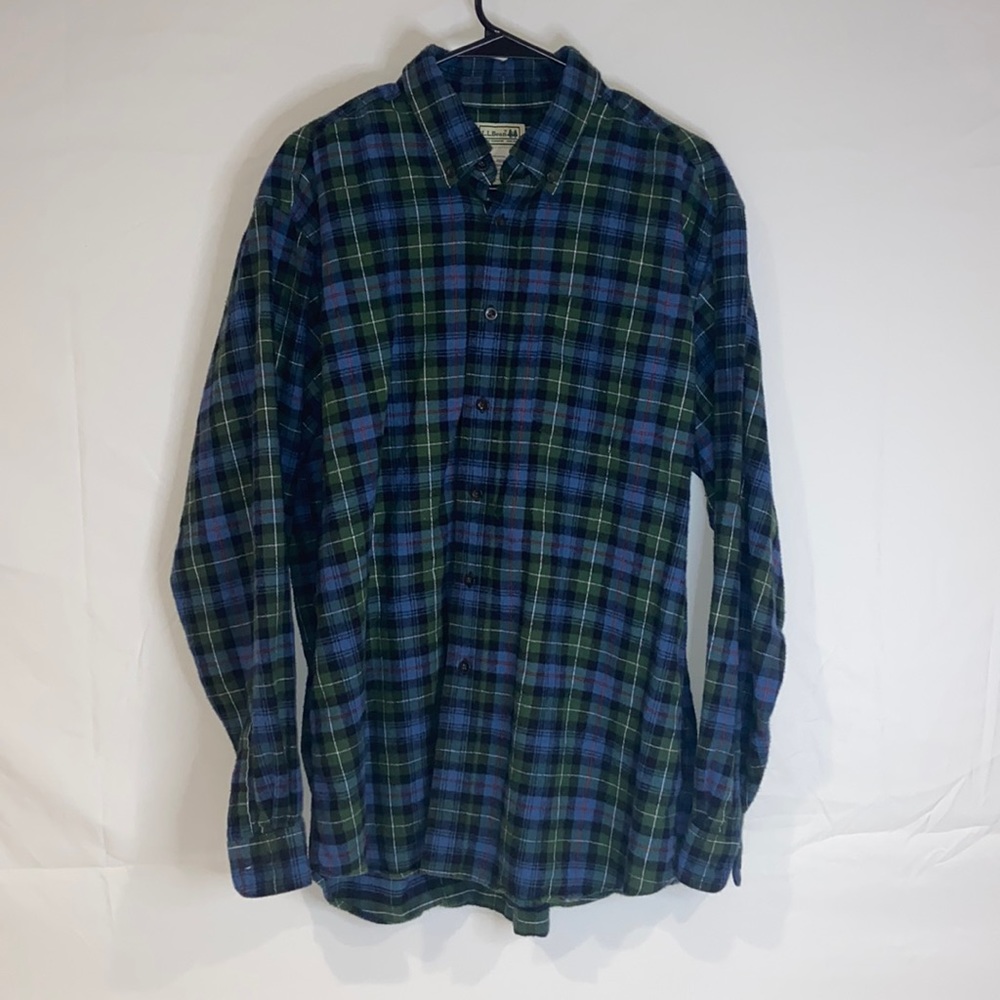L.L.Bean long sleeved flannel